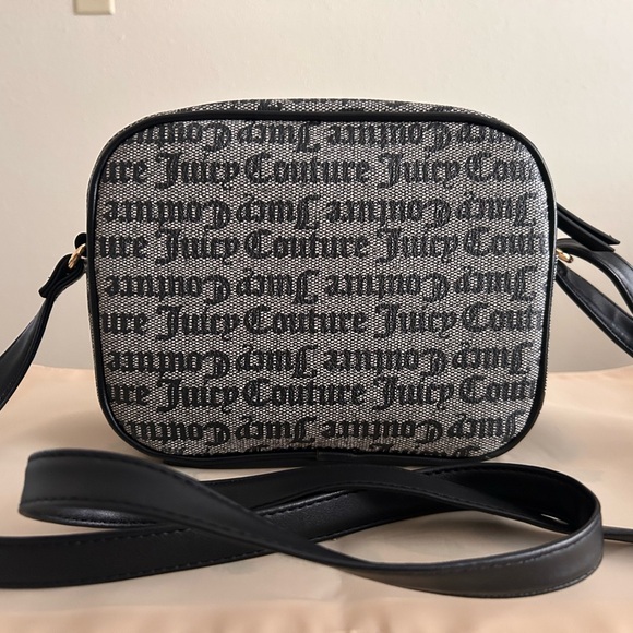 Juicy Couture Black and Gold Logo Crossbody - Picture 2 of 5